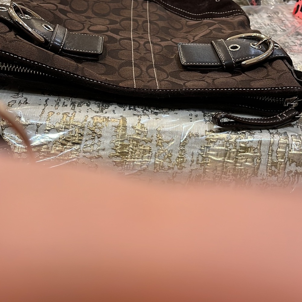 Coach crossbody and wallet bundle authentic W’s Brown - Picture 6 of 15